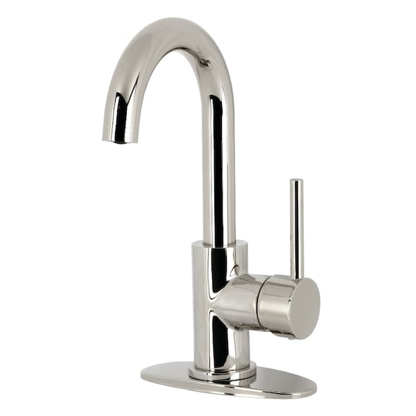 Kingston Brass Single-Handle Bar Faucet, Polished Nickel LS853DLPN - main