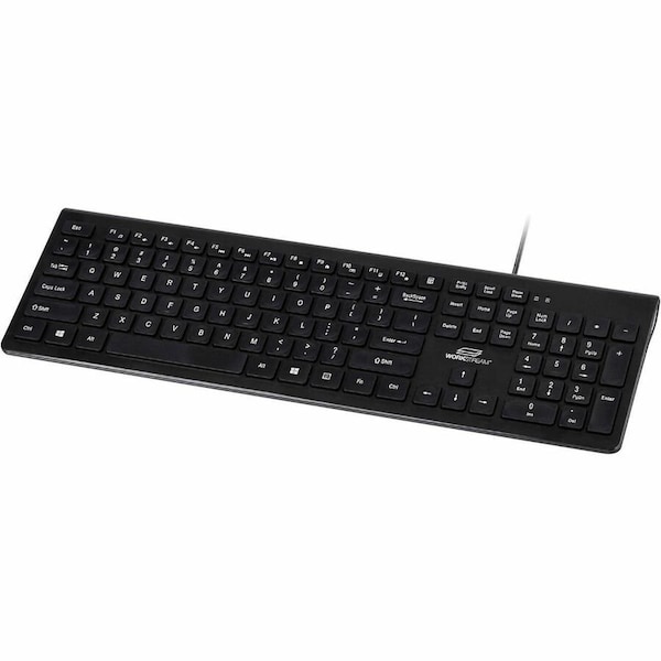 Monoprice Workstream by Low-Profile Spill-Resistant Silent Keyboard, 10 Million Keystrokes 42114 - main