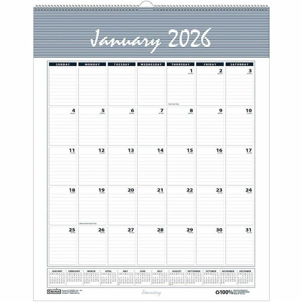 House Of Doolittle Wall Calendar, 8.5'' x 11'', 2025 331HD - main