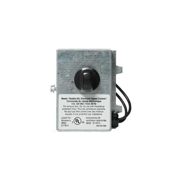Broan-Nutone Adj Speed Control, Unit Mount, 120 V 80L - main