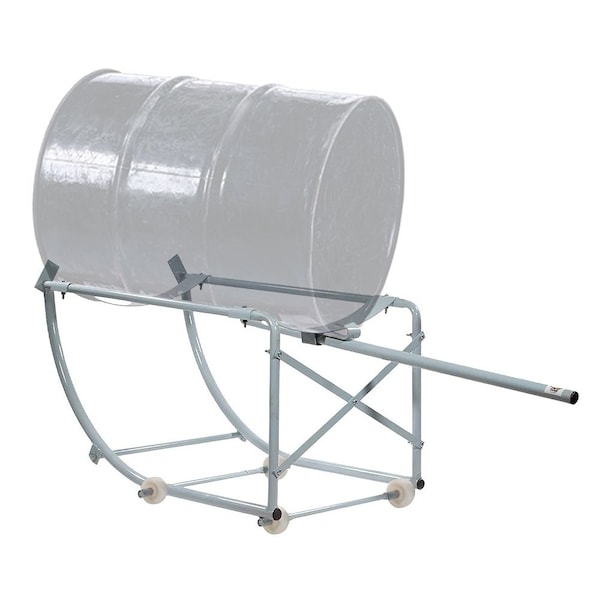 Mytee Products 55 Gallon Movable Drum Cradle, 500-pound Capacity w/ Non-Sparking Tilting Wheels DRUM-CRDL - main
