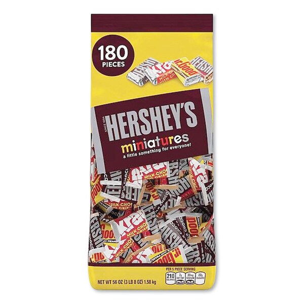 Hersheys Miniatures Variety Pack, Assorted, 56 oz 209-00053 - main