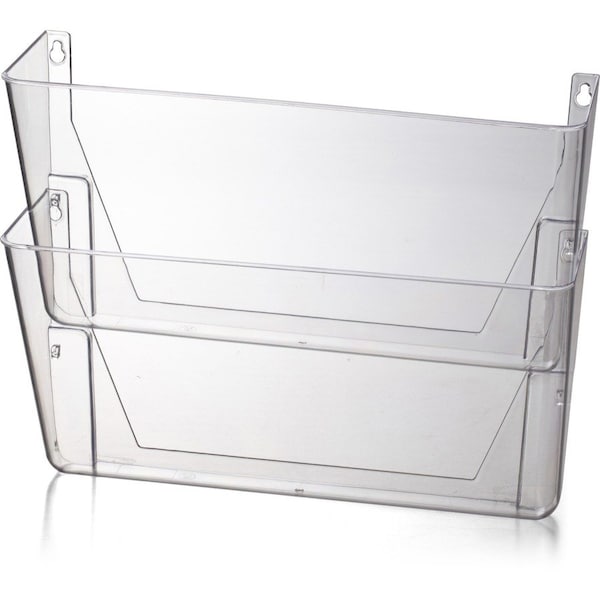 Oic Wall Mountable SpaceSaving Files, No Color, 2PK OIC21404 - main