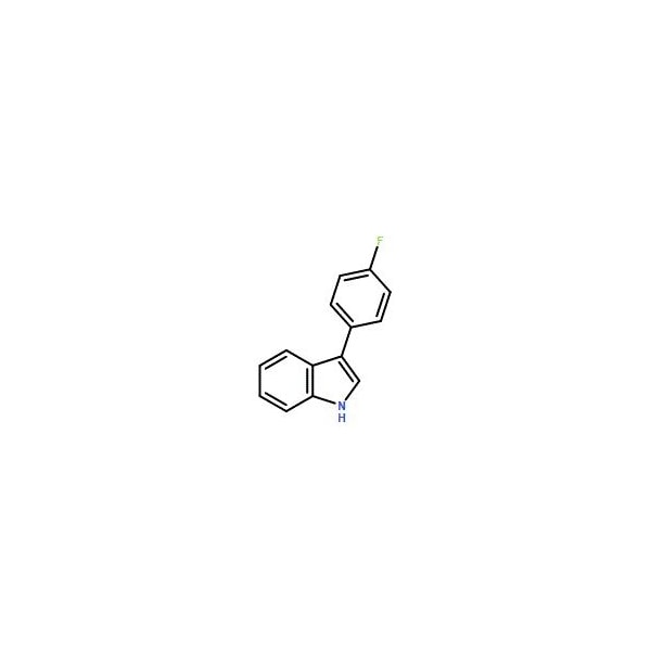 Ak Scientific 3-(4-Fluorophenyl)-1H-indole (1g), CAS 101125-32-0 0339AA-1g - main