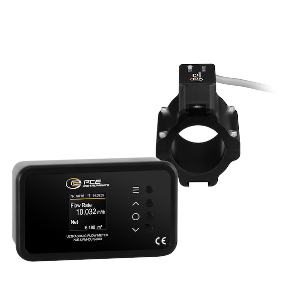 Pce Instruments Clamp-on ultrasonic flow meter, 0.03-5 m/s for DN32 pipes with Ethernet PoE PCE-UFM 32CU - main