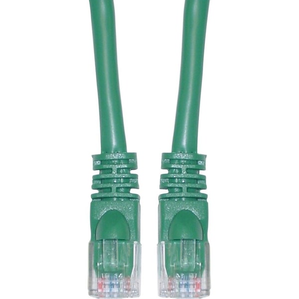 Cable Wholesale 1 ft. Cat6 Green Ethernet Patch Cable, Snagless - Molded Boot 10X8-05101 - main