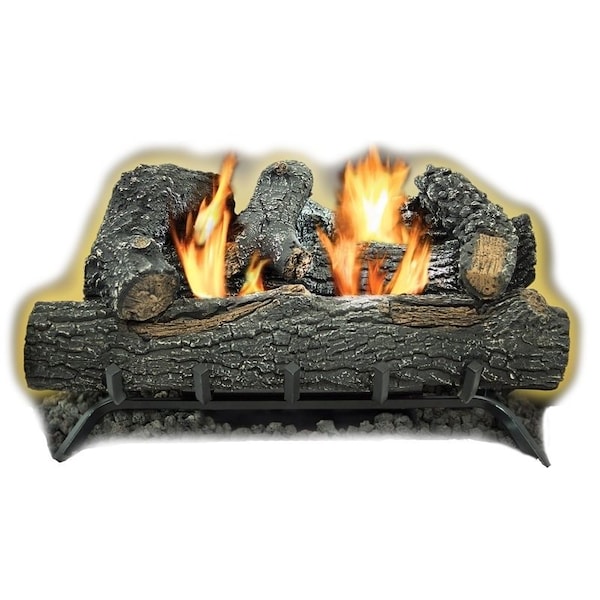 Kozy World GLD2455T Gas Log Set, 13 in L, 24 in W GLD2456T/GLD2455T - main