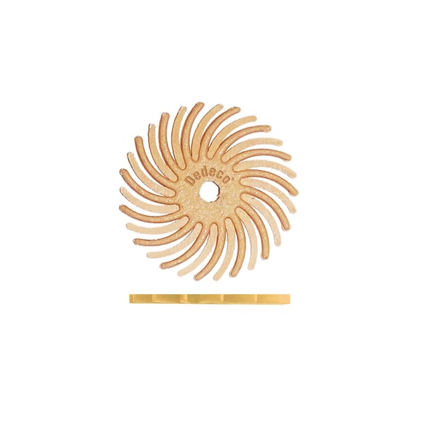 Dedeco SUNBURST 3/4'' TC DISCS PEACH 6 MICRON (A/O), 48PK 3852 - main