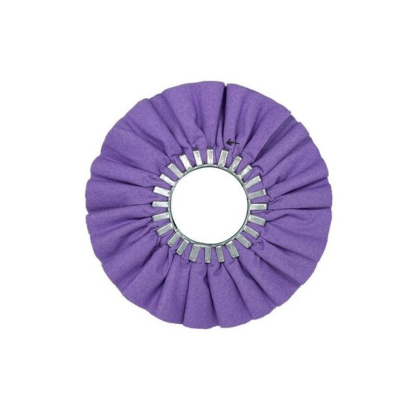 Renegade Products Usa 10 Inch, Purple, No Center Plate Case Pack Airway Buffing Wheels, Bulk Deal, 5PK FAW10NCPPUR5PAK - main