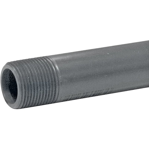Genova Products Lasco 210060Bc Pipe Nipple, 1 In, Pvc, Sch 80 Schedule, 6 In L 405-060 - main