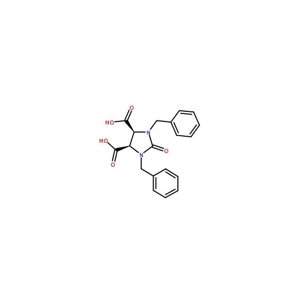 Ak Scientific cis-1, 3-Dibenzyl-2-oxo-4, 5-imidazolidinedicarboxylic acid (5g), CAS 51591-75-4 7410AL-5g - main