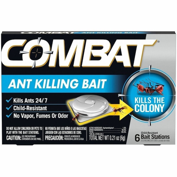Dial Ant Bait Insectiside, 0.21oz, Unscented, Sliver/Black, PK 72 DIA45901CT - main