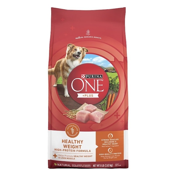 Purina One Purina SmartBlend Dog Food, Dry, Lamb, Rice, Turkey Flavor, 8 lb Bag 17384 - main