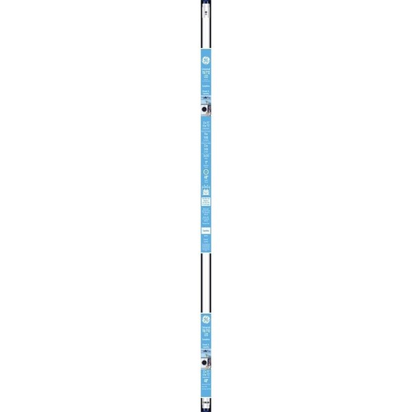 Ge LED Bulb, Linear, T8 Lamp, 40 W Equivalent, Medium Bi-Pin Lamp Base, Dimmable, Daylight Light 37207 - main