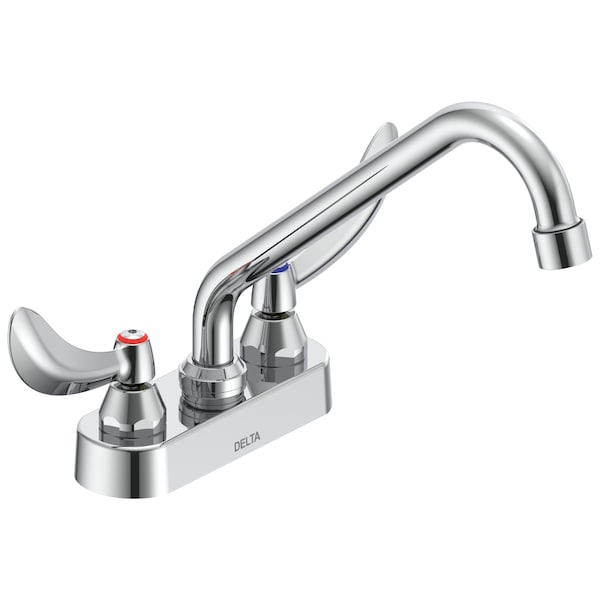 Delta Commercial 27C4 / 27C5 / 27C6 Two Handle 4 In Deck-Mount Faucet In Chrome 27C4234 - main