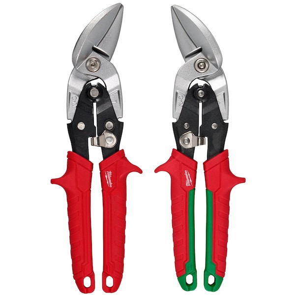 Milwaukee Tool 2PC Offset Aviation Snip Set 48-22-4553 - main