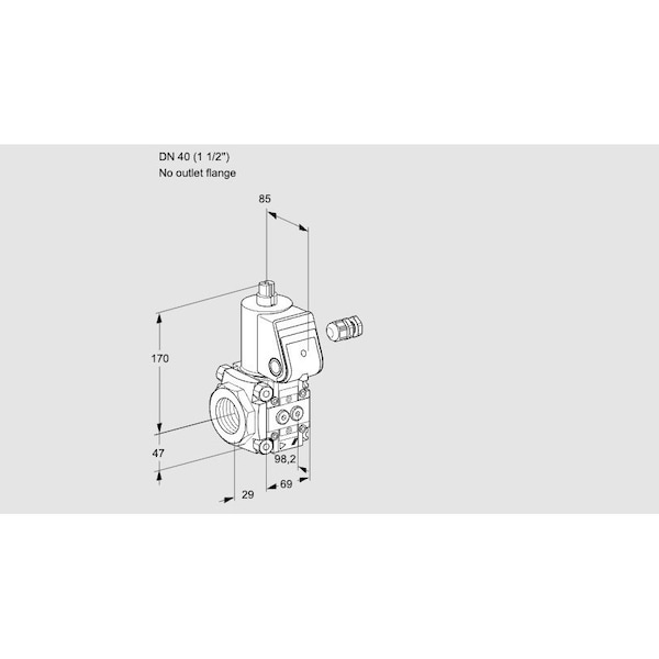 Honeywell Kromschroder VAS240/-R/NK KS88030880 - main