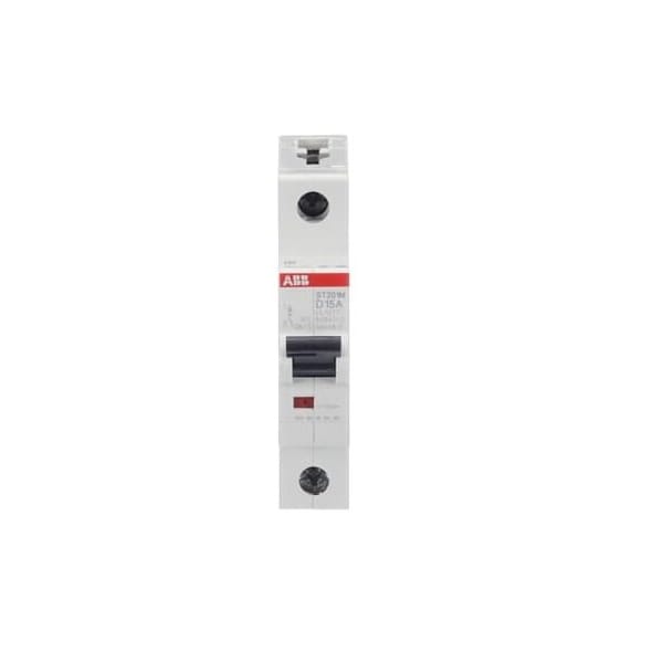 Abb Miniature Circuit Breaker - ST200M - 1P - 15 A - D ST201M-D15 - main