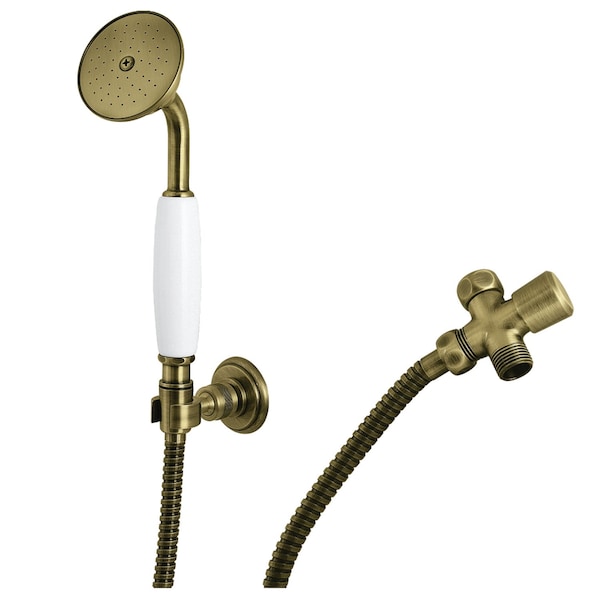 Kingston Brass Hand Shower Kit, Antique Brass KX1053SD - main