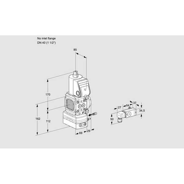 Honeywell Kromschroder VAG2-/40R/NWAE KS88018326 - main