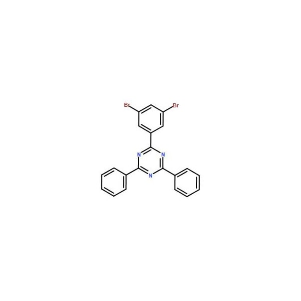Ak Scientific 2-(3, 5-Dibromophenyl)-4, 6-diphenyl-1, 3, 5-triazine (5g), CAS 1073062-59-5 5002AL-5g - main