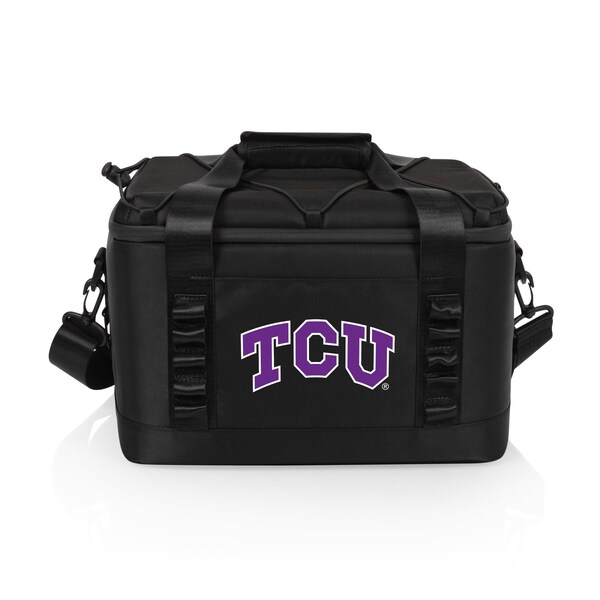Picnic Time Family Of Brands NCAA TCU Horned Frogs Tarana Superthick Cooler Bag with Removable Shoulder Strap 630-12-179-844-0 - main
