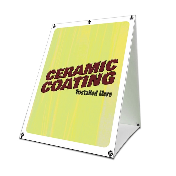 Signmission Ceramic Coating, 24 Inch x 18 Inch A-frame Yard Sign, Coroplast Yard Sign SBC-1824-30360 - main