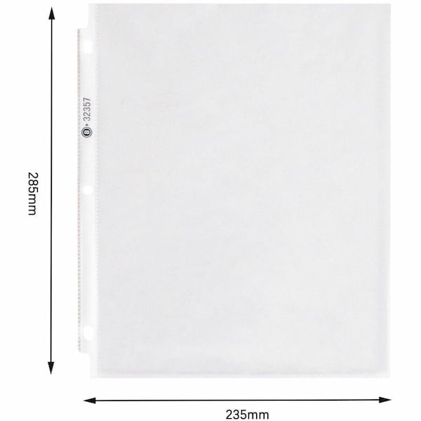Business Source Sheet Protector, Clear, Polypropylene, PK4 BSN32357 - main