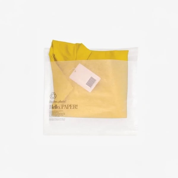 Non-Branded 11 3/4 x 15 3/4in Transparent Paper Transport Bags, 750PK TPTB115 - main