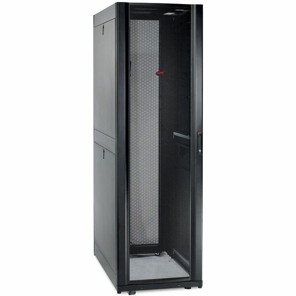 Apc NetShelter SX, Server Rack Enclosure, 42U, Black, 1991H x 600W x 1070D mm, TAA Compliant (TAA) AR3100TAA - main