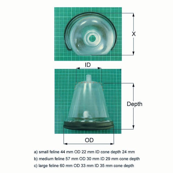 Jorgensen Laboratories Eldridge Anesthesia Mask-Small J0355 - main