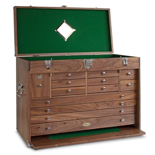 Gerstner Natural Walnut 13-Drawer Pro Series Chest 2613-NW - main