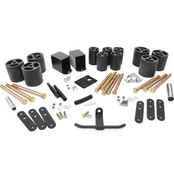 Zone Offroad ZONF2419 2009-2014 Ford F150 4 in. Suspension System Rear Block Kit ZORZONF2419 - main
