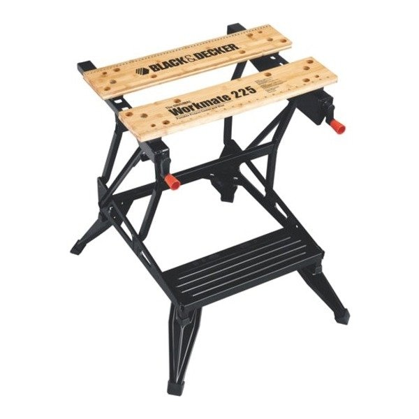 Stanley Black & Decker Workmate 225 Portable Workbench, Project Center & Vise, 450 Lb. Capacity WM225 - main