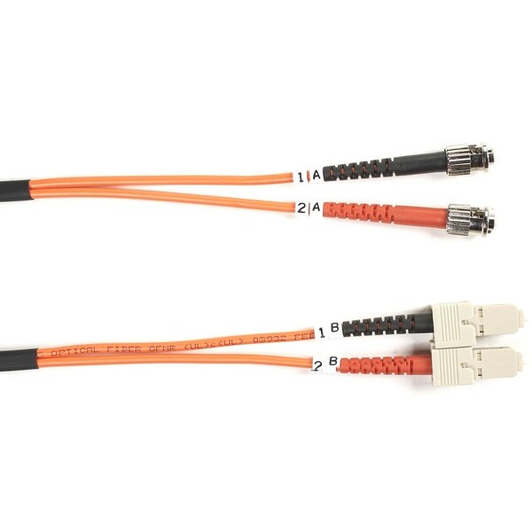 Black Box Fiber Patch Cable 3M Mm 62.5 St To Sc FO625-003M-STSC - main
