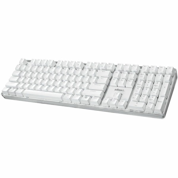 Adesso Multi-OS Illuminated Mechanical Keyboard With CoPilot AI Hotkey AKB-680UW - main