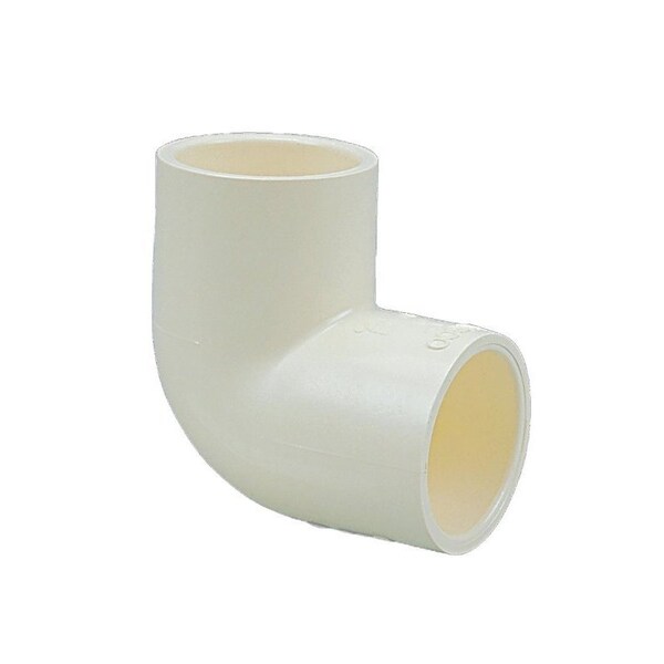 Nibco Pipe Coupling, 1/2 in, Slip, CPVC, White T00030J - main