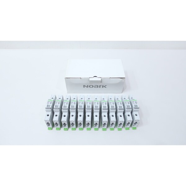 Noark BOX OF 12 MINIATURE CIRCUIT BREAKER 1A AMP 120/240V-AC 1P, 2PK B1NQ1D1 - main