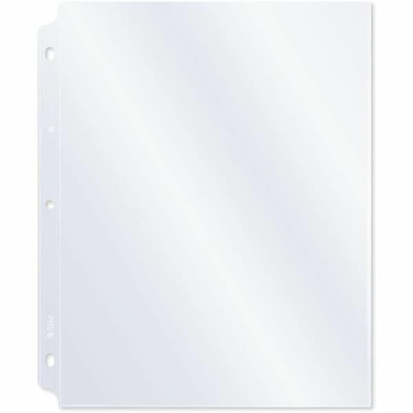 C-Line Products Super Heavyweight Vinyl Sheet Protector, Clear, 11 x 8 1/2, 50/BX 61013 - main