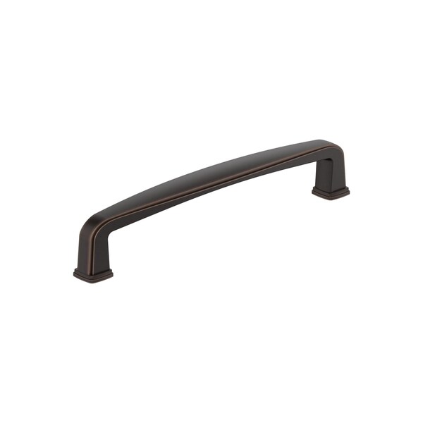 Amerock Franklin 5-1/16 inch (128mm) Center-to-Center Oil-Rubbed Bronze Cabinet Pull, 25PK 25VMP37052ORB - main
