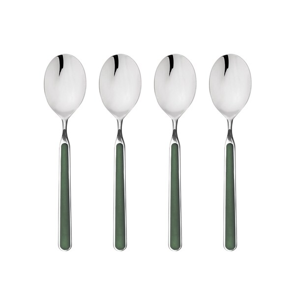 Mepra Fantasia Coffee Spoon Set - 4 Pcs. - Green 10V644407 - main