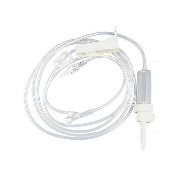 Exel International Exel IV Administration Set, 15dr, 78", Luer Lock/Slip, 50PK 29086 - main