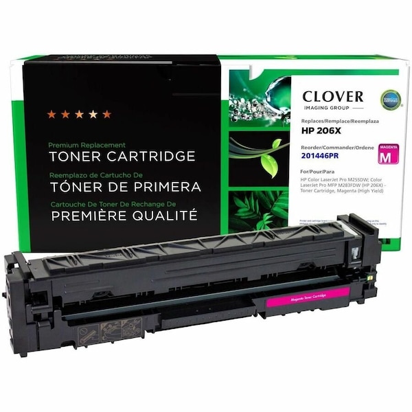 Clover Imaging Group Imaging Remanufactured High Yield Magenta Toner Cartridge 201446PR - main