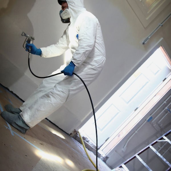 Dupont Trimaco Tyvek Large Painters Coverall with Hood & Boots 141222/12 - main