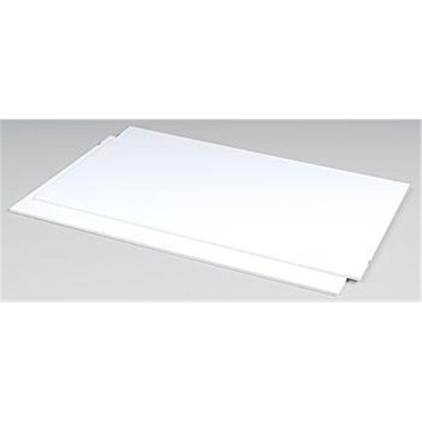 Plastruct 0.12 x 7 x 1 in. Sheet Styrene, White, 2PK PLS91108 - main