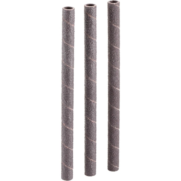 Woodstock 1/4" Dia. x 5" A/O Hard Sanding Sleeve, 80 Grit, 3PK D1401 - main