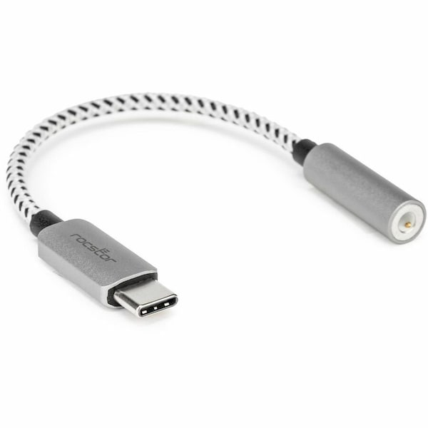 Rocstor PREMIUM USB-C TO HI-RES 3.5MM AUDIO ADAPTER - HIGH RESOLUTION 3.5MM AUDIO ADAPTE Y10A333-S1 - main