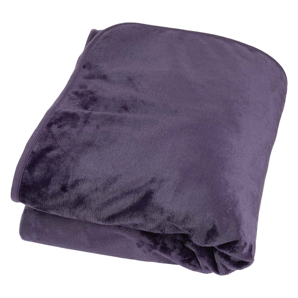 Lavish Home Waterproof Blanket King-Size Blanket for Kids, Pets, & Outdoors Throw for Bed, Couch, Chair & Car HT-THROW3-PRPL - main