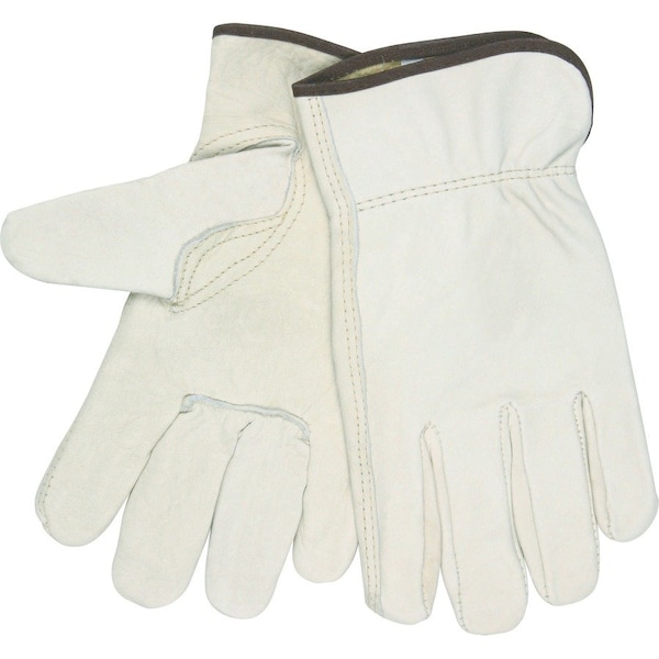 Mcr Safety Leather Drivers Gloves, Beige, XL 1 PR MCS3211XL - main
