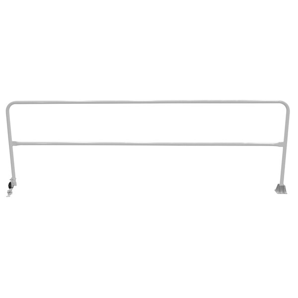 Vestil Steel Dock Safety Swing Gate 11 Ft. Length Silver SSG-11-SL - main